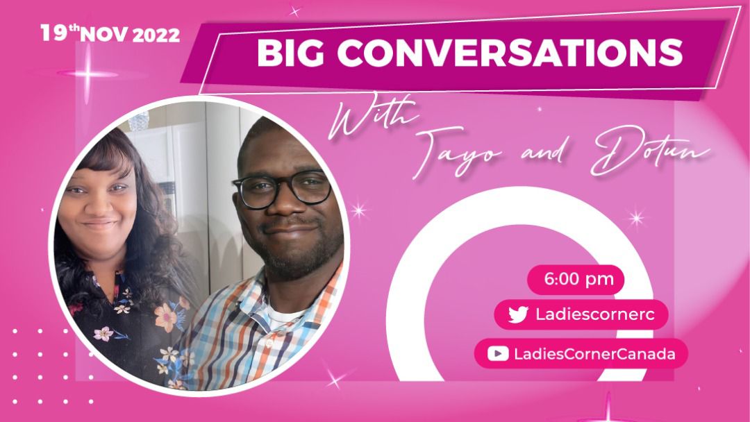 Tayo and Dotun at Big Conversations